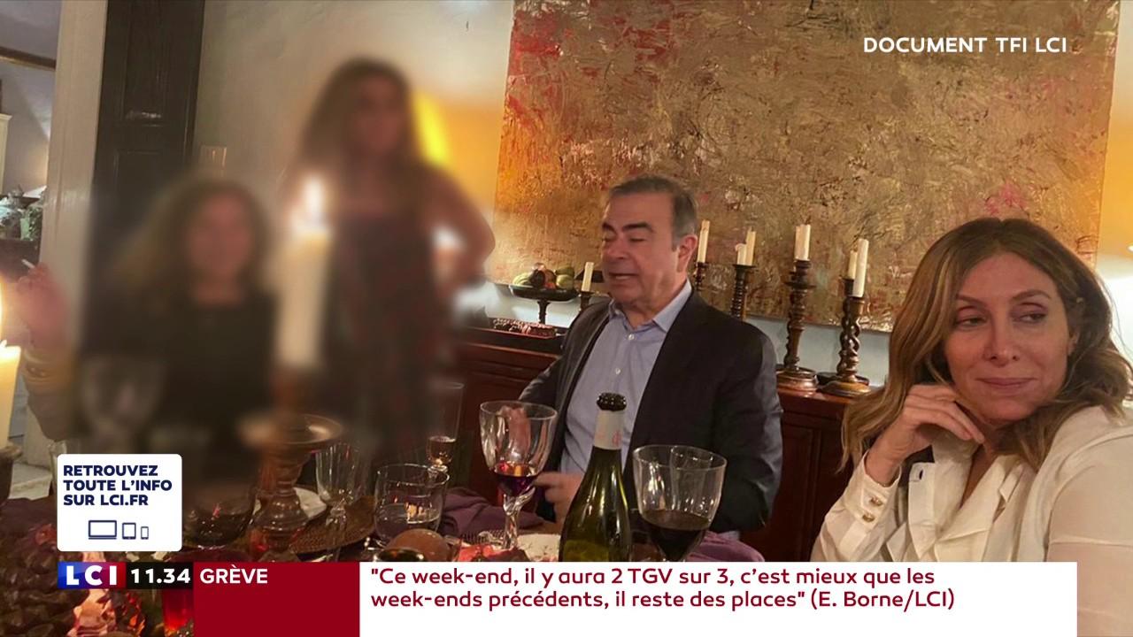 Affaire Carlos Ghosn : la photo du réveillon en famille de l'ex-patron en fuite au Liban