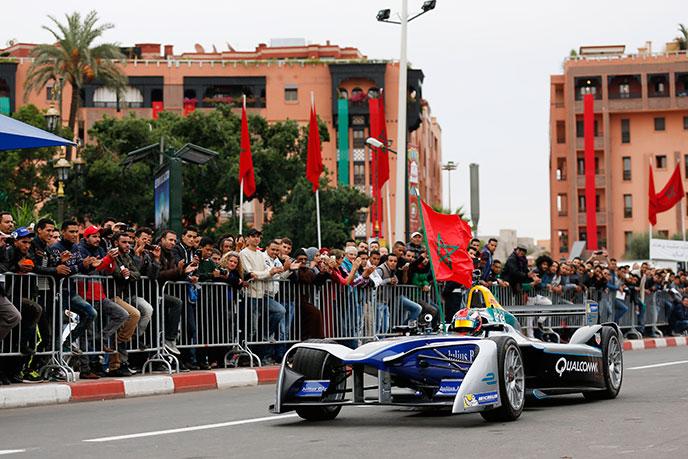 La Formule E de retour à Marrakech