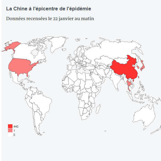 Plusieurs centaines de cas, 9 morts, réunion à l’OMS... Le point sur le virus apparu en Chine