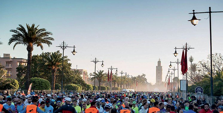 La 31ème édition du Marathon international de Marrakech ce dimanche : Plus de 13.000 athlètes de 75 pays au départ