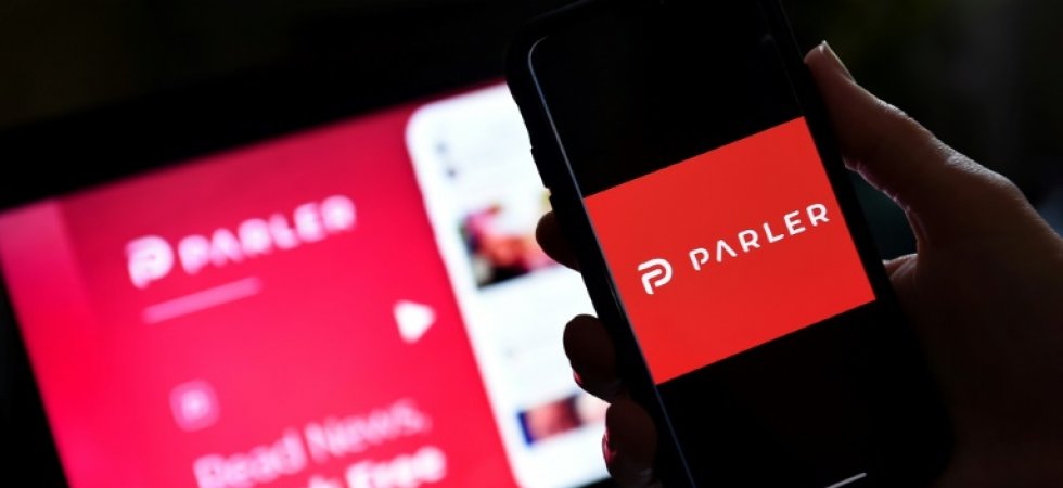 Le réseau social conservateur Parler hors ligne