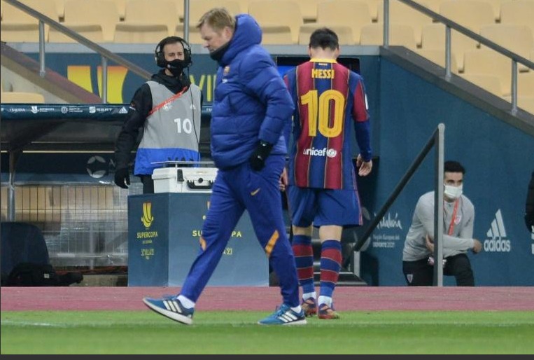 FC Barcelone: deux matches de suspension pour Messi après son exclusion en Supercoupe
