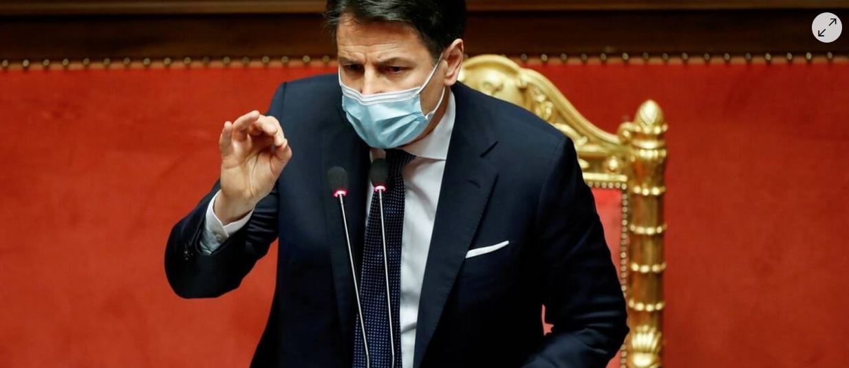 Italie. Le chef du gouvernement Giuseppe Conte a démissionné
