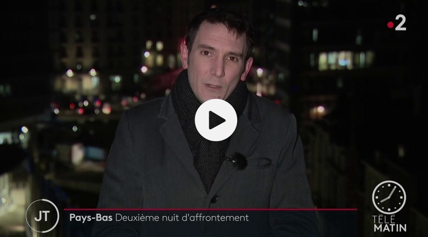 Deuxième nuit d'émeutes aux Pays-Bas