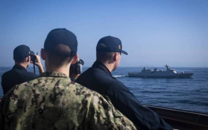 Exercice naval conjoint Maroc/États-Unis