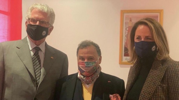 Maroc-Etats-Unis : rencontre entre l’ambassadeur David Fischer et Mehdi Qotbi