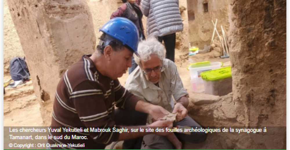 Archéologie: les traces de la vie au seizième siècle d’une communauté judéo-marocaine découvertes au sud du Maroc