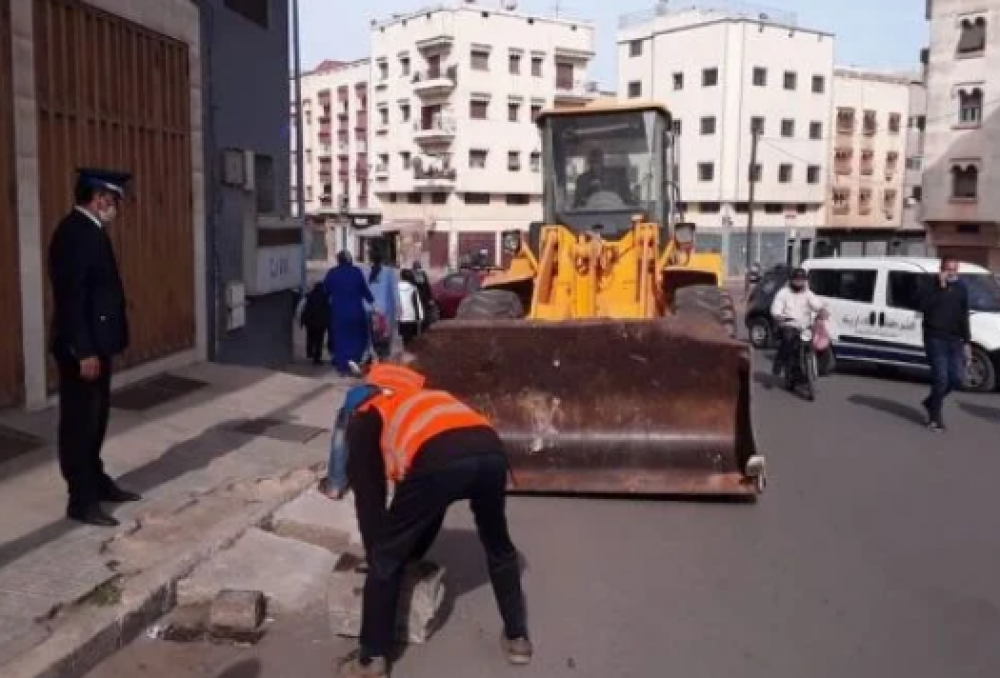 Casablanca : La police administrative lutte contre l’occupation illégale de l’espace public