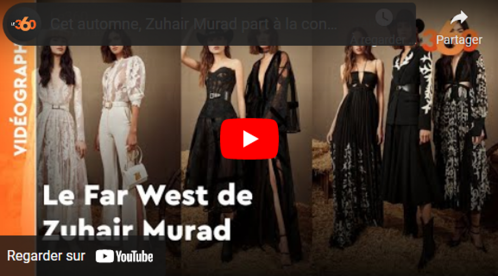 Pour la prochaine saison automne-hiver, le styliste Zuhair Murad part à la conquête du Far West