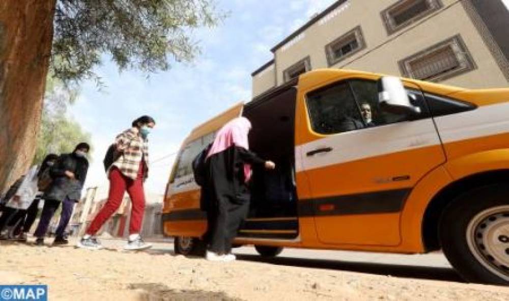 INDH à El Kelaâ des Sraghna : Le transport scolaire, un levier majeur de promotion de la scolarisation en milieu rural