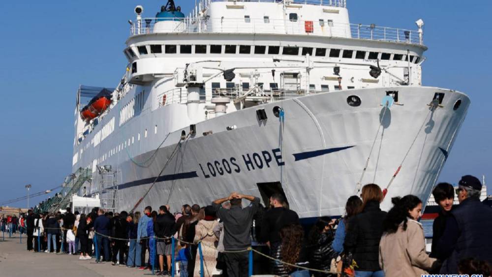 Beyrouth : 50.000 personnes ont visité le navire-bibliothèque "Logos Hope"