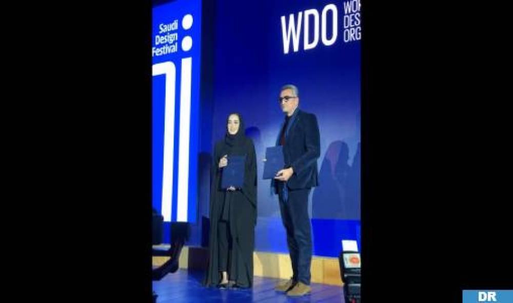 Le designer franco-marocain Hicham Lahlou représente le président de la WDO au Saudi Design Festival