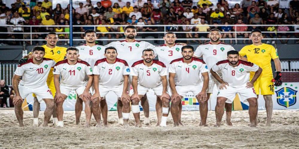 Beach-soccer : Le Maroc vice champion du tournoi international Maranhao