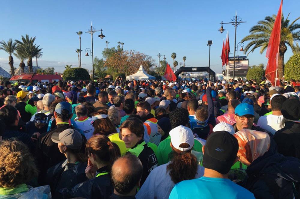 Plus de 13 mille participants au 34ème Marathon International de Marrakech