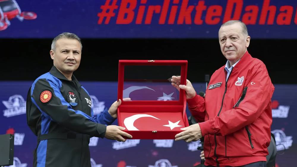 Turquie: préparatifs pour l’envol du premier astronaute turc vers la station spatiale internationale