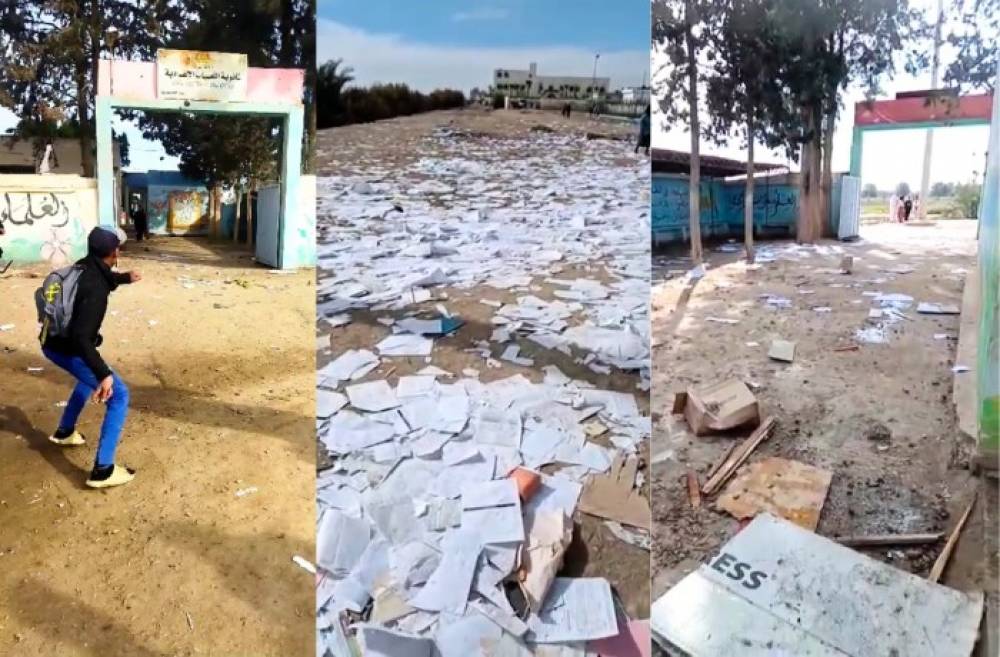 Crise de l’enseignement : Des élèves vandalisent un lycée à Sidi Sliman