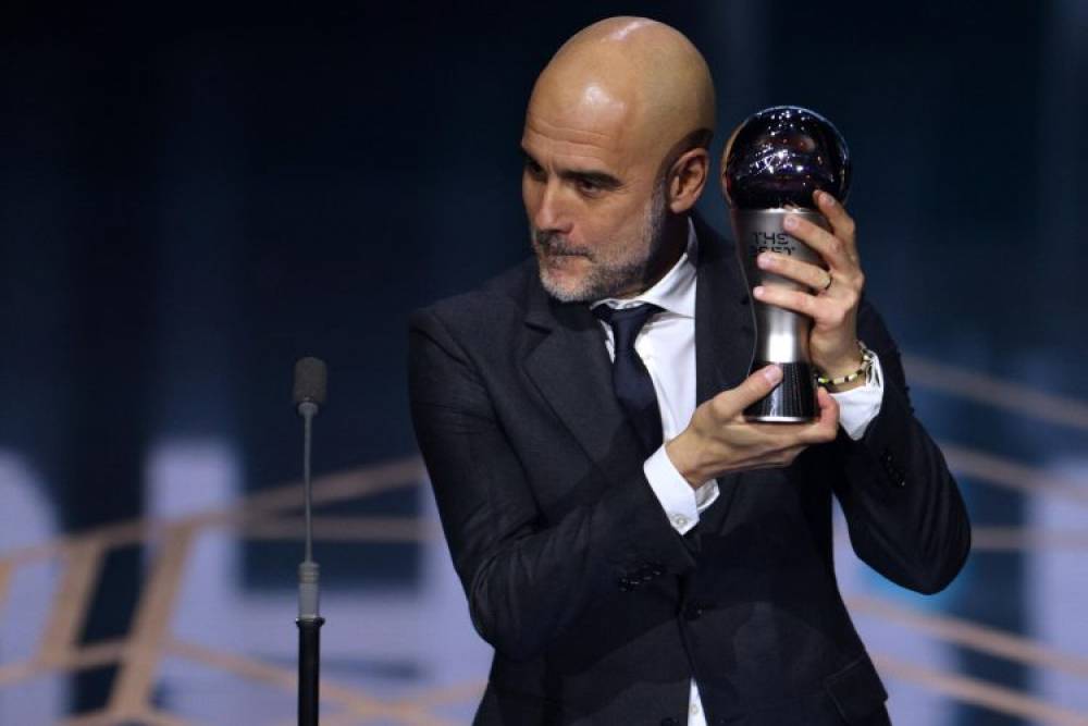 FIFA The Best 2023: Guardiola remporte le prix du meilleur entraîneur