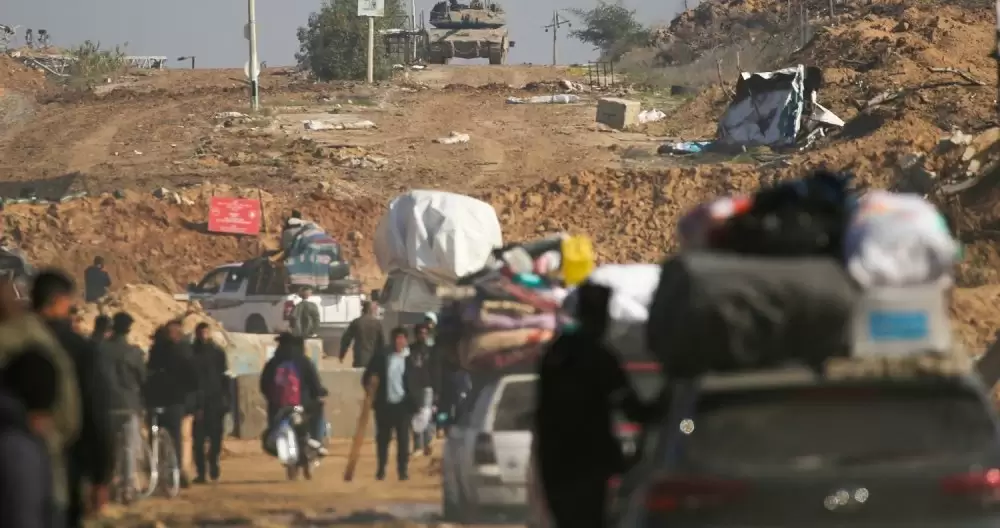 Palestine : une marée humaine en route vers le nord de Gaza