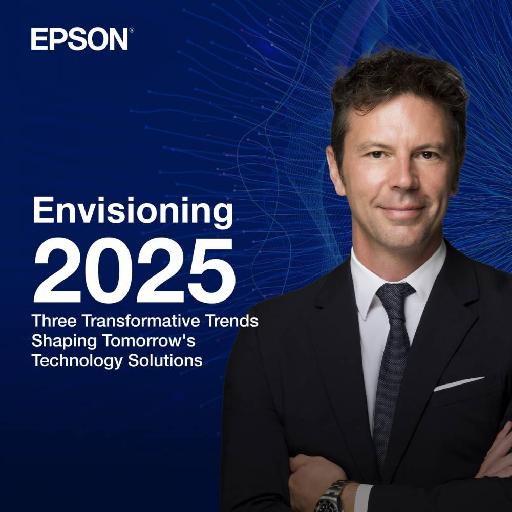 Vision 2025 : Trois tendances transformatrices façonnant les solutions technologiques de demain. Par Neil Colquhoun, Président d'Epson META-CW Asia