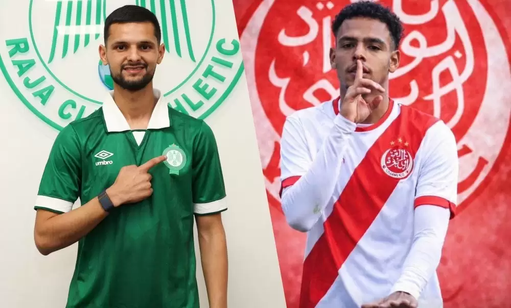 Le Raja officialise l'arrivée de Khammass, le WAC signe Moises Paniagua