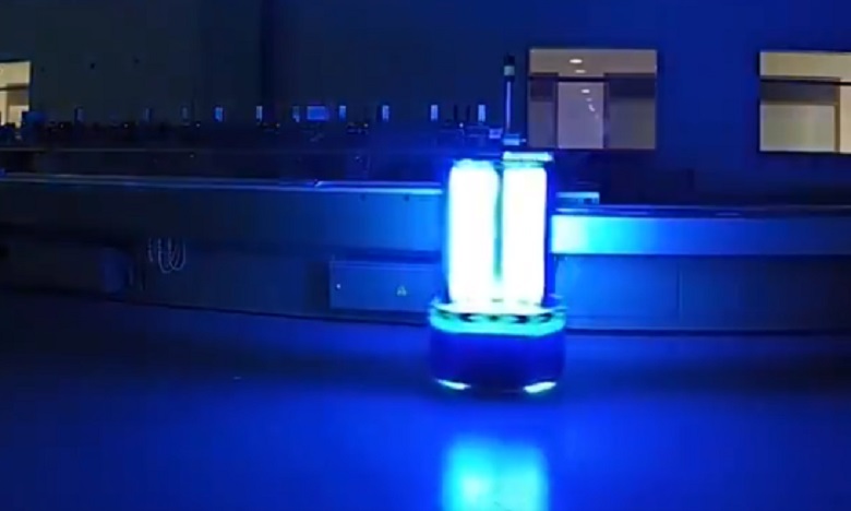 Un Robot UV made in Bahreïn pour neutraliser le coronavirus !