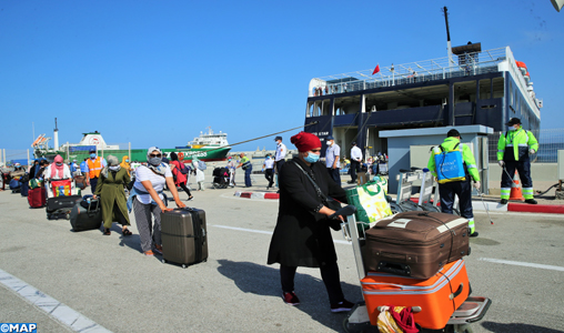 Tanger Med: Arrivée du premier groupe des travailleuses saisonnières marocaines de Huelva