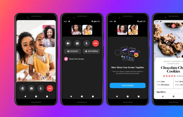 Facebook : Messenger accueille une nouvelle fonctionnalité de partage d’écran