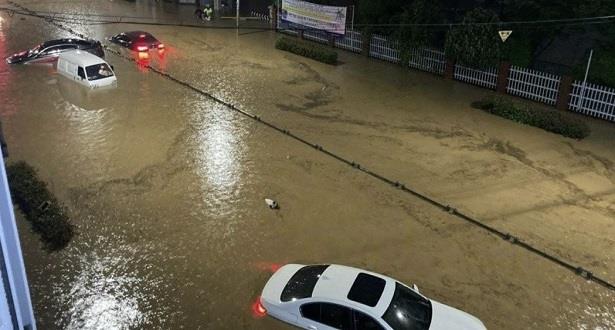 Trois personnes tuées dans des inondations en Corée du Sud