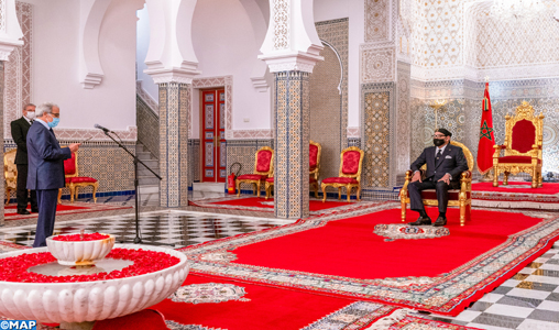 Sa Majesté le Roi Mohammed VI reçoit Wali Bank Al-Maghrib