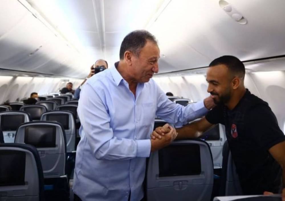 L’arrivée de la délégation d’Al Ahly à Casablanca