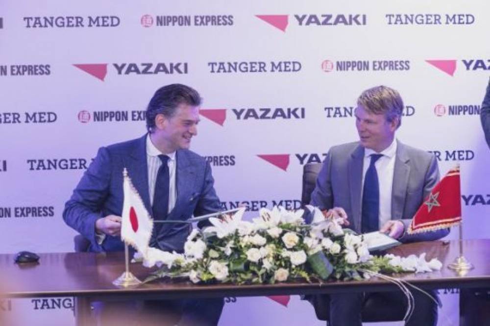 Tanger-Med : Yazaki Morocco et Nippon Express signent un partenariat de 10 millions d'euros