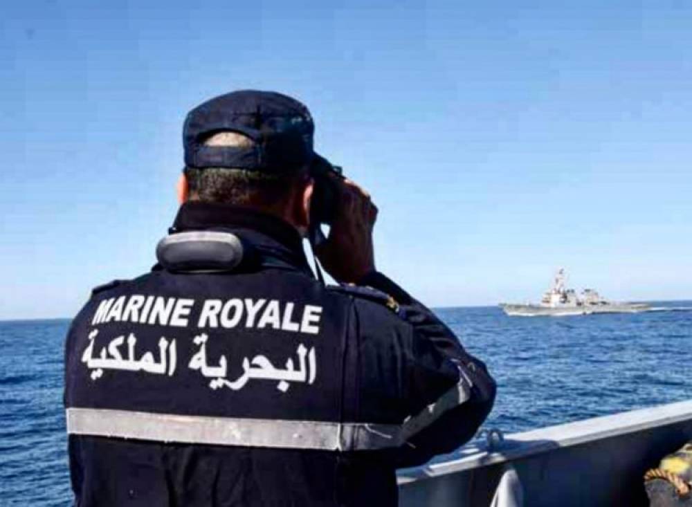 La Marine Royale porte assistance à 204 candidats à la migration irrégulière à majorité subsahariens