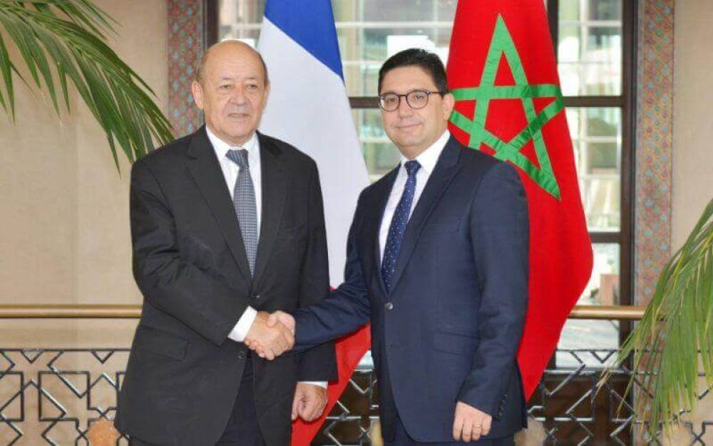 À Paris, bientôt une rencontre entre Nasser Bourita et Jean-Yves Le Drian