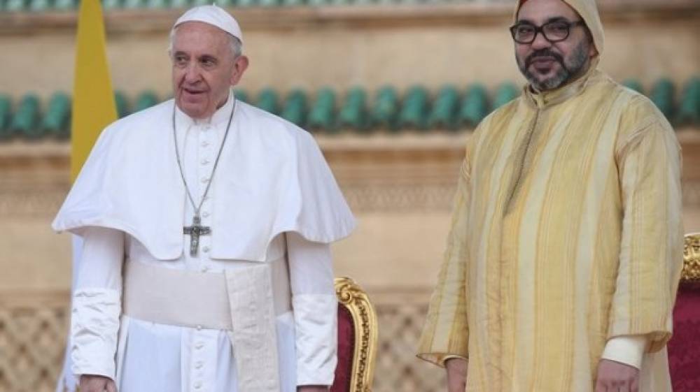 Le Roi Mohammed VI félicite le Pape François suite au succès de son intervention chirurgicale