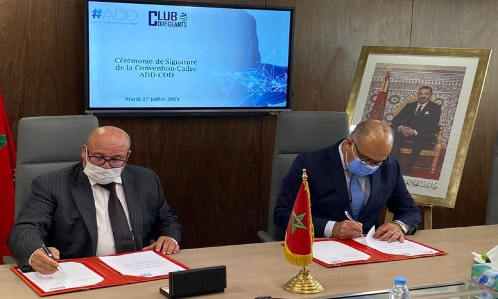 L'ADD et le Club des dirigeants du Maroc s'allient pour le développement des talents digitaux