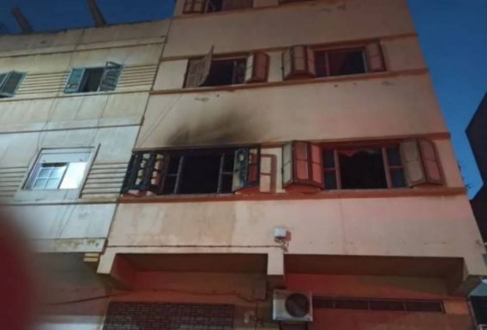 Nador : Une famille saute de la fenêtre d’une maison pour échapper à un incendie