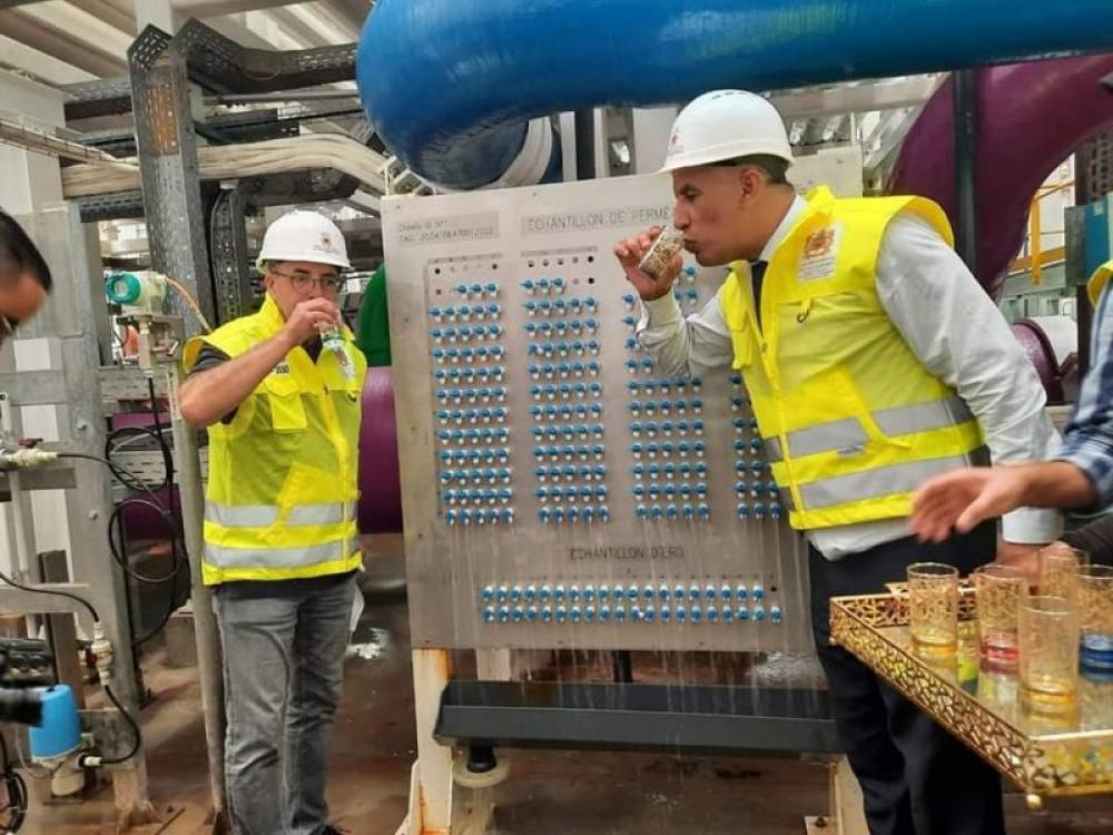 Lancement des essais et premiers succès au niveau de la station de dessalement de Chtouka Aït Baha