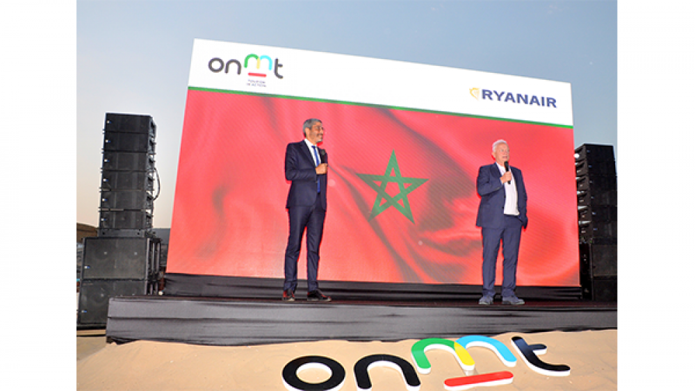 L’ONMT signe un accord stratégique avec Ryanair sur Agadir-Taghazout