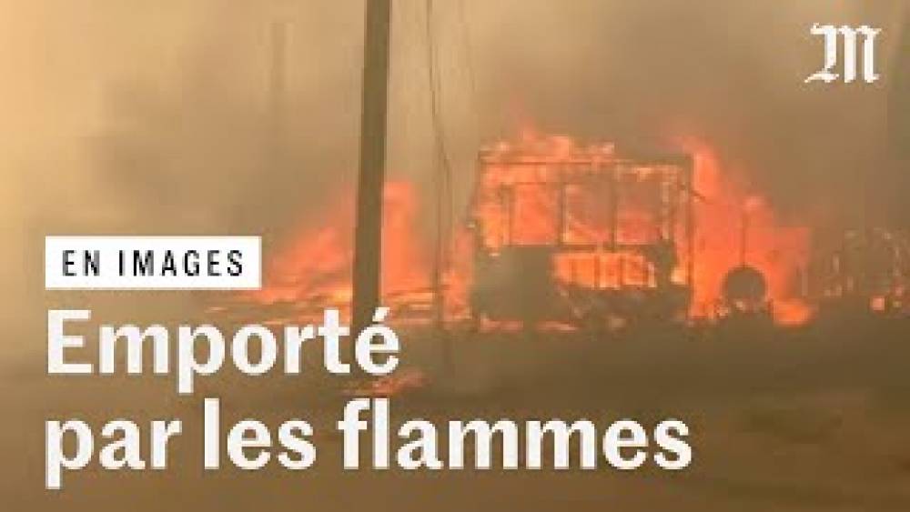 Pendant la canicule au Canada, un incendie efface un village de la carte