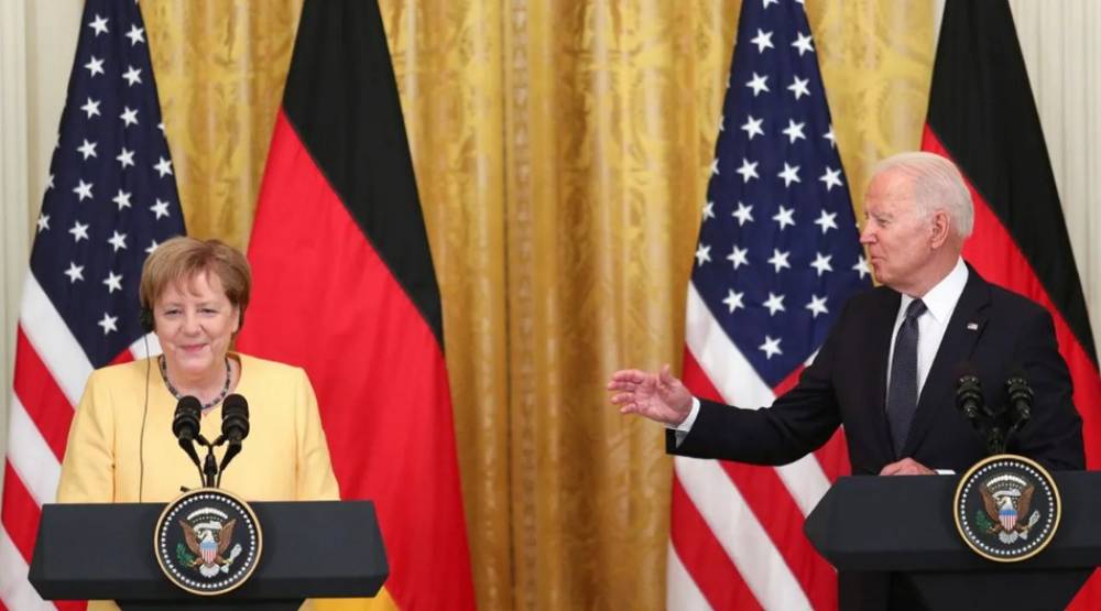 Malgré les divergences, Joe Biden et Angela Merkel entendent renforcer leur alliance