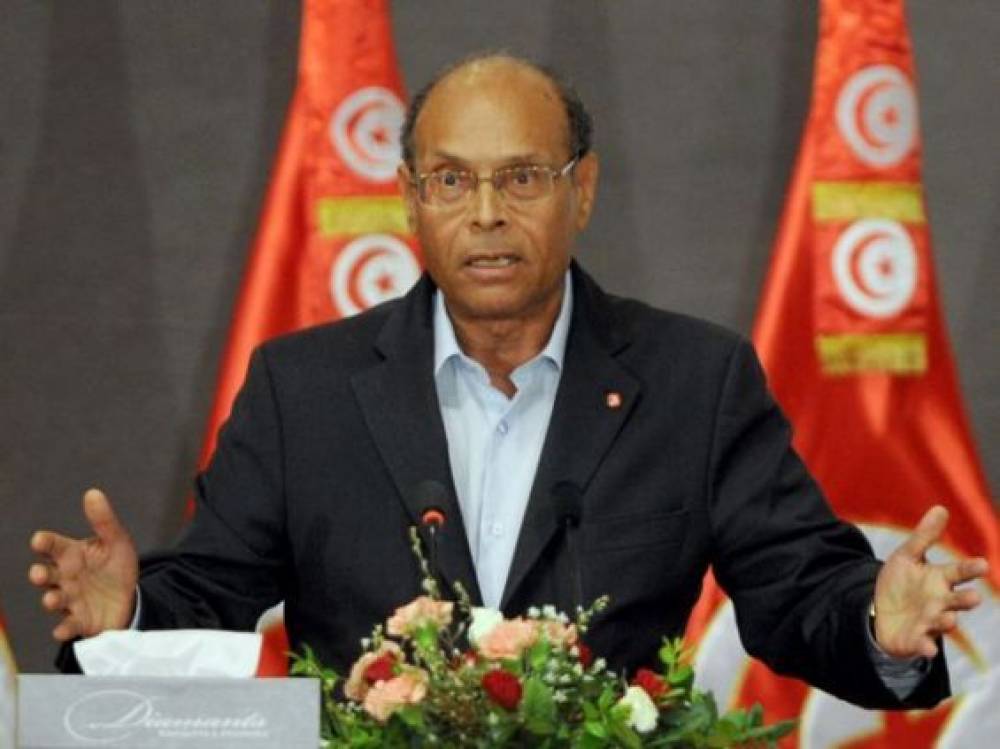 Moncef Marzouki critique la visite du chef de l’armée israélienne au Maroc