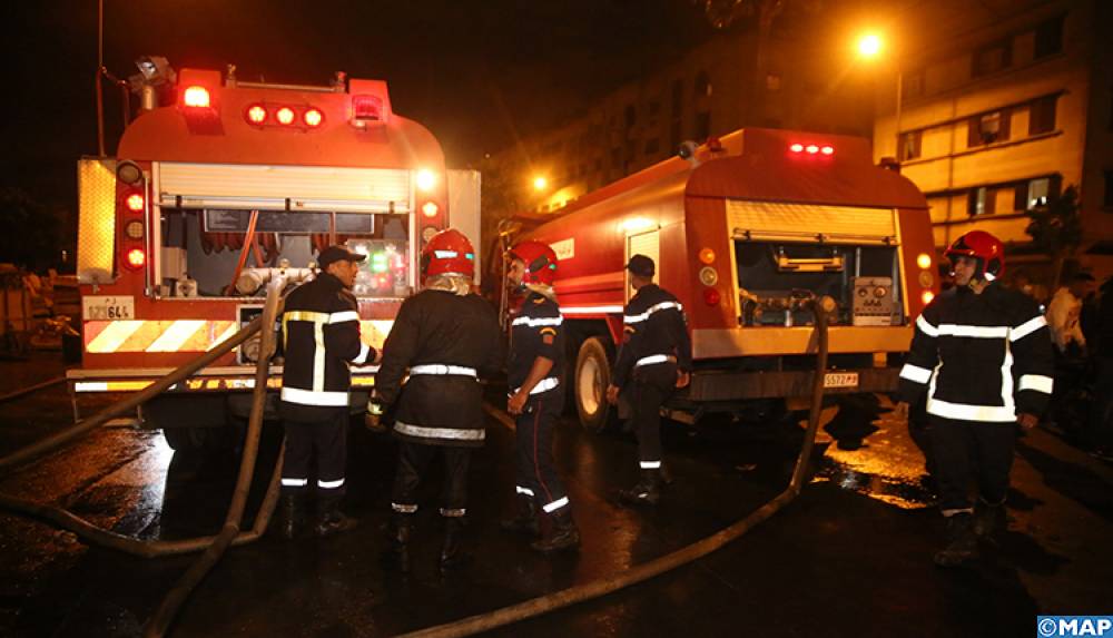 Casablanca : Énorme incendie dans une usine de production d'huile de table