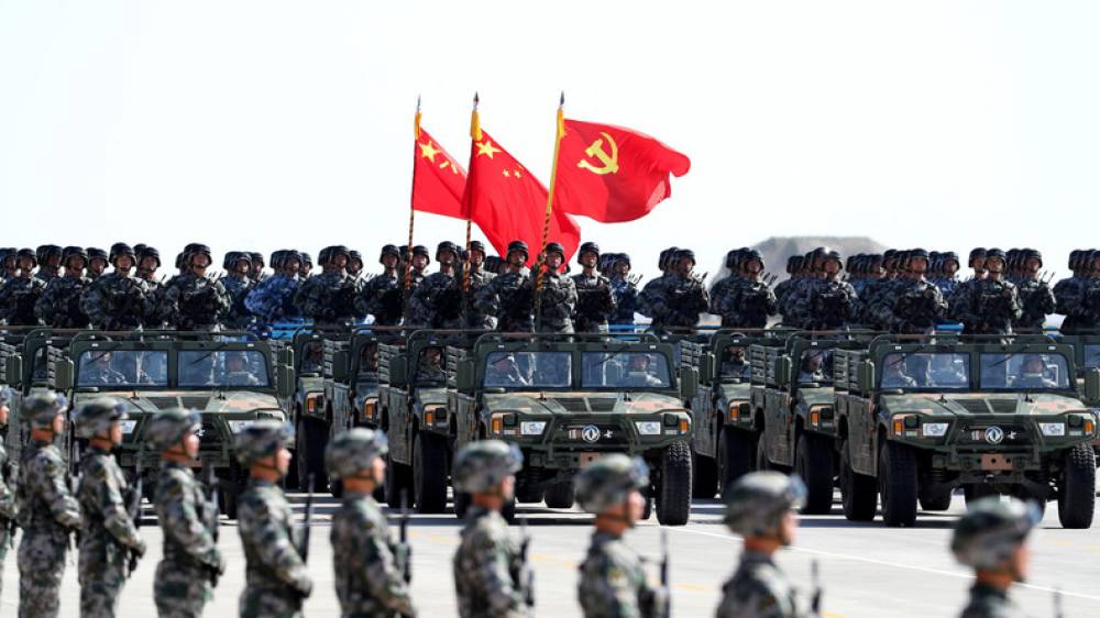 Le développement militaire de la Chine « ne cible aucun pays »