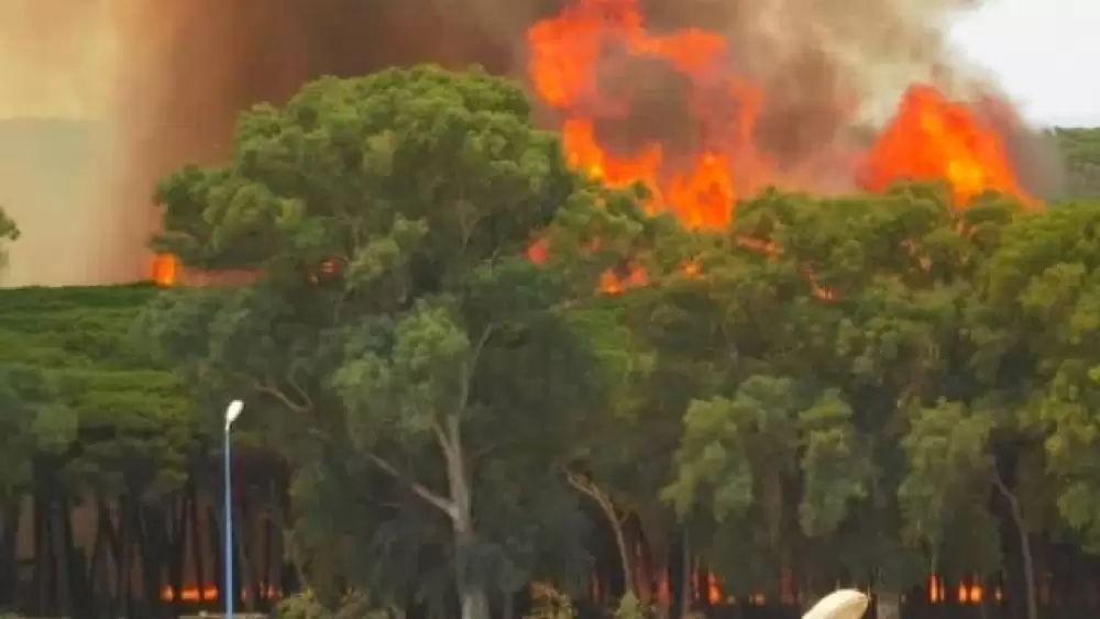 Incendies ravageurs de la forêt la Hipica et Khémis Sahel: le tronçon autoroutier Larache-Kénitra partiellement fermé