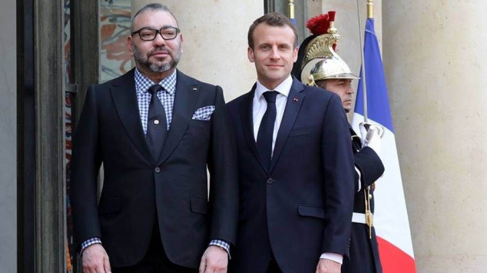 SM le Roi félicite le président français à l’occasion de la fête nationale de son pays