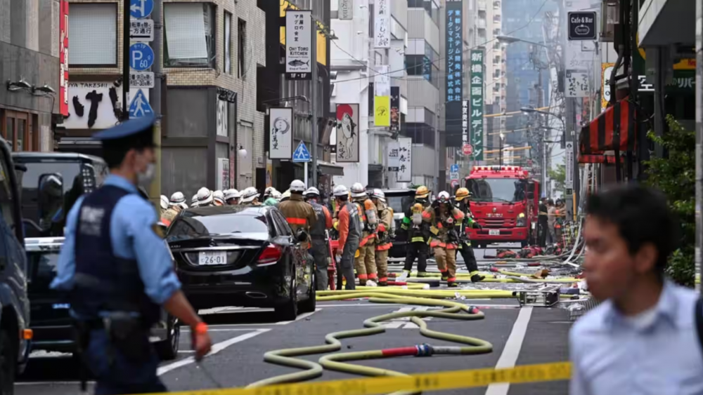 Japon: 4 blessés dans l'explosion d'un immeuble à Tokyo