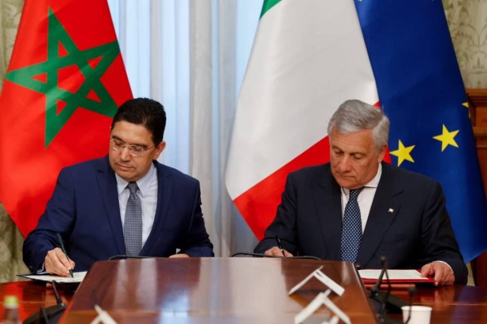 Signature à Rome du plan d'action pour la mise en œuvre du Partenariat stratégique multidimensionnel Maroc-Italie