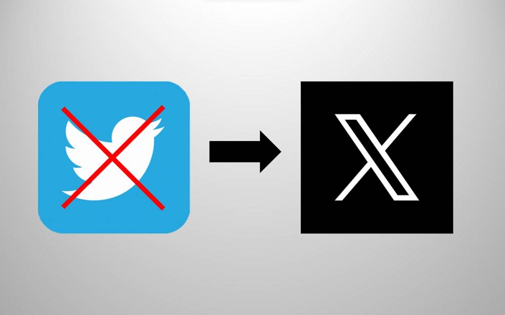 La plateforme Twitter change de logo et devient "X"