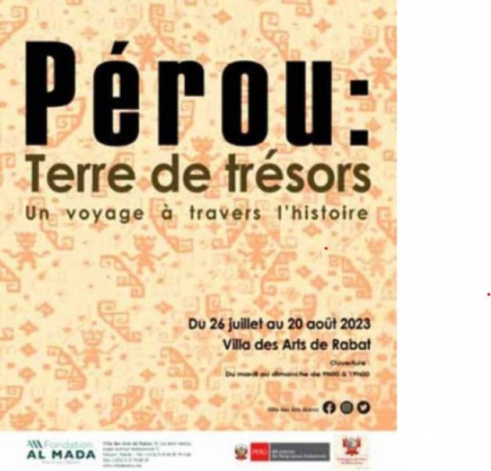 Villa des arts de Rabat : exposition « Pérou : Terre de trésors »