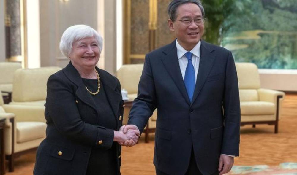 A Pékin, Yellen plaide pour une « concurrence saine » entre la Chine et les Etats-Unis